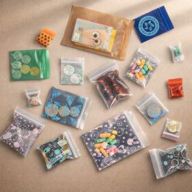 Plastik Kemasan | Plastik Klip Kecil Besar Motif Ziplock Berkualitas | Plastik Klip Obat 100 piece - Foto 5