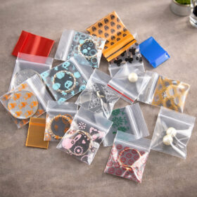 Plastik Kemasan | Plastik Klip Kecil Besar Motif Ziplock Berkualitas | Plastik Klip Obat 100 piece - Foto 8
