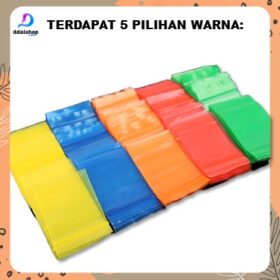 Plastik Klip Kemasan Ziplock Plastik Clip Bahan Tebal Warna Polos untuk  obat aksesoris - Foto 3