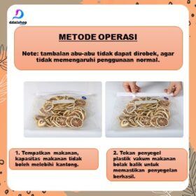 Plastik Makanan Vacum Press Kedap Udara Kantong Vacuum Sealer Transparan - Foto 9