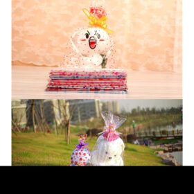 Plastik Parcel Motif Lucu Plastic Bingkisan Kemasan Hampers Ulang Tahun Wisuda Bahan Opp Transparan - Foto 8
