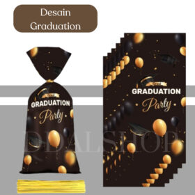 Plastik Snack Lebaran Goodie Bag Hampers Idul Fitri Plastic Eid Mubarak Tas Bingkisan Graduation - Foto 4