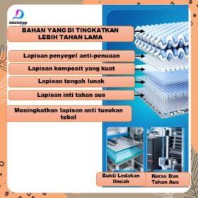 Plastik Vacum Baju Kantong Vacuum Bag Pakaian Travel Ukuran Besar Jumbo untuk Boneka Bedcover - Foto 3