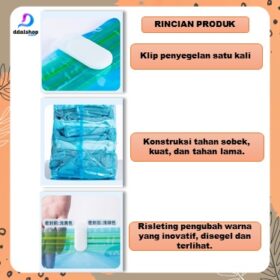 Plastik Vacum Baju Kantong Vacuum Bag Pakaian Travel Ukuran Besar Jumbo untuk Boneka Bedcover - Foto 6