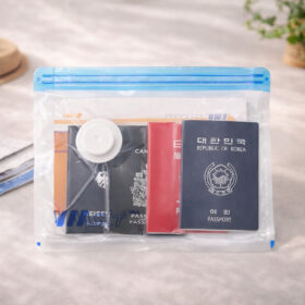 Plastik Vacum Baju Plastic Vakum Pakaian Kantong Vacuum Bag Travel Transparan - Foto 6