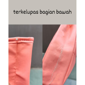 Pouch Make Up Waterproof Tas Dompet Kosmetik Wanita Bahan PU Anti Air Defect Grade B - Foto 7