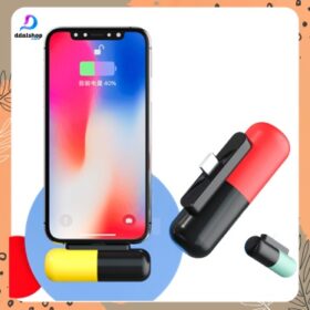 Powerbank Mini Lucu 3300 mAh Portable Fast Charging Carger Iphone lighting Android Micro USB Type C - Foto 5