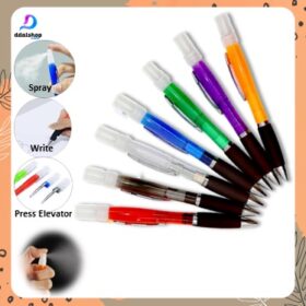 pulpen hand sanitizier spray 2in1 bolpoin serbaguna pen multifungsi souvenir unik - Foto 1