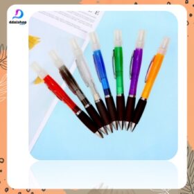 pulpen hand sanitizier spray 2in1 bolpoin serbaguna pen multifungsi souvenir unik - Foto 2