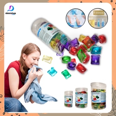 sabun detergen laundry gel ball pembersih baju antiseptik / detergen liquid ajaib / sabun viral - Foto 1
