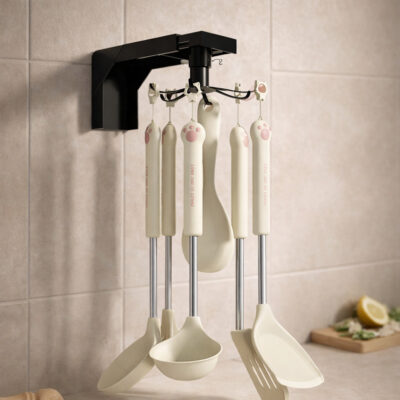 Spatula Silikon Alat Masak Set Sodet Sendok Nasi Sup Silicon Kualitas Food Grade Tahan Panas - Foto 1