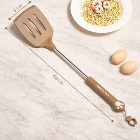 Spatula Silikon Alat Masak Set Sodet Sendok Nasi Sup Silicon Kualitas Food Grade Tahan Panas - Foto 8