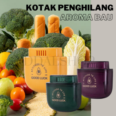 Sterilizer Kotak Penghilang Bau Serbaguna Odor Remover Kulkas Freezer Ruangan Kamar Anti Bakteri - Foto 1
