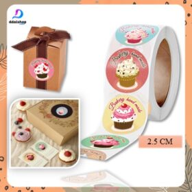 Stiker Label Makanan Home Made Sticker Bulat Kecil Tempel ukuran 2,5cm - Foto 5