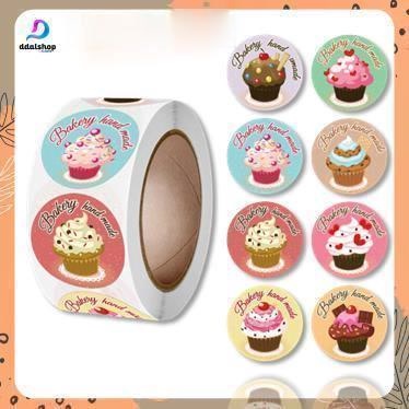 Stiker Label Makanan Home Made Sticker Bulat Kecil Tempel ukuran 2,5cm - Foto 7