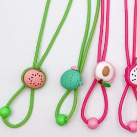 strap mask tali masker kalung anak gantungan masker leher tali lanyard masker hijab motif lucu - Foto 3