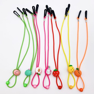 strap mask tali masker kalung anak gantungan masker leher tali lanyard masker hijab motif lucu - Foto 4