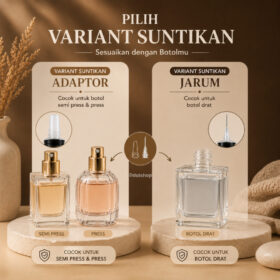 Suntikan Parfum Decant  Pump Dispenser Pemindah Parfume Botol Kaca Refil - Foto 5