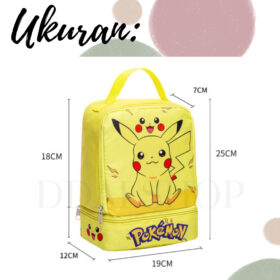 Tas Bekal Makanan Lunch Bag Karakter Hadiah dan Bingkisan Souvenir Ulang Tahun Anak-anak - Foto 6