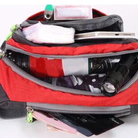 Tas Pinggang Pria/Wanita Waistbag Selempang Import Bahan Nylon Waterproof Anti Air - Foto 2