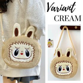 Tas Selempang Wanita Bag Anak Anak Remaja Cewek Kekinian Karakter Labubu Gaya Korean Style - Foto 9