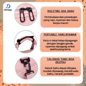 Tas Sport Ransel Backpack Selempang untuk Travel olahraga Multifungsi Kapasitas Besar - Foto 3
