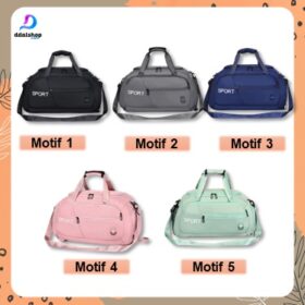 Tas Sport Ransel Backpack Selempang untuk Travel olahraga Multifungsi Kapasitas Besar - Foto 8