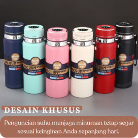 Termos Stainless Steel Tahan Panas Dingin Dengan Pengaturan Suhu Otomatis Bahan Sus 316 Anti Karat - Foto 2