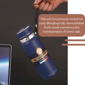 Termos Stainless Steel Tahan Panas Dingin Dengan Pengaturan Suhu Otomatis Bahan Sus 316 Anti Karat - Foto 6