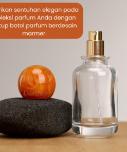 Tutup Botol Parfum Spray Marmer Pump Bottle Cap Semi Press Unik - Foto 2