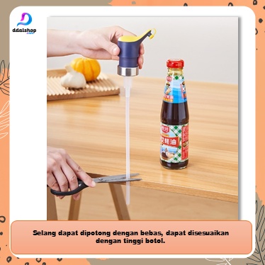 Tutup Botol Press Pump Bottle Saus Kecap Sirup Minyak Pencetan Botol - Foto 8