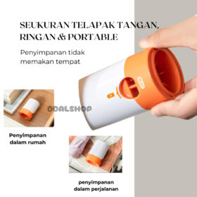 Vacum Baju Baterai Tanpa Kabel Portable Traveling Cordless 2 IN 1 Alat Vacuum Pakaian Dan Pompa Udara - Foto 8