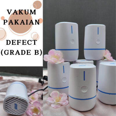 Vacuum Baju Traveling Vacum Bag Travel Set Alat Vakum Pakaian Portable Grade B Lecet Body sedikit - Foto 1